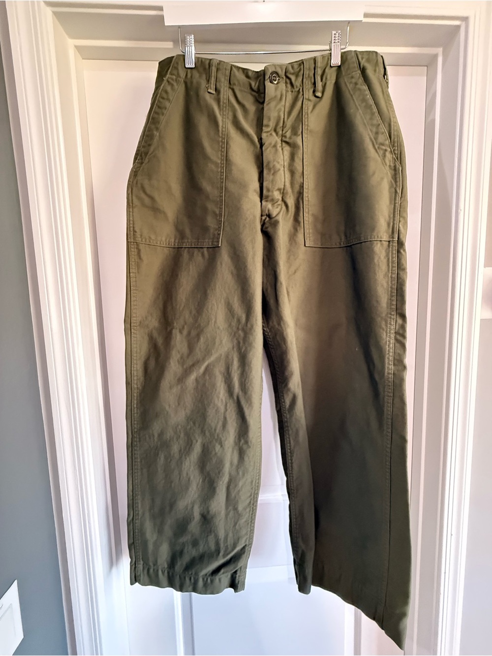 Bronson MFG Men's Olive Green Utility Pants